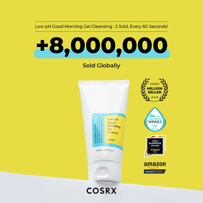 Cosrx Low pH Good Morning Gel Cleanser 50ml - Image 3