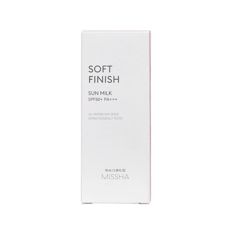 Missha All Around Safe Block Soft Finish Sun Milk SPF50+ PA+++ - Image 4