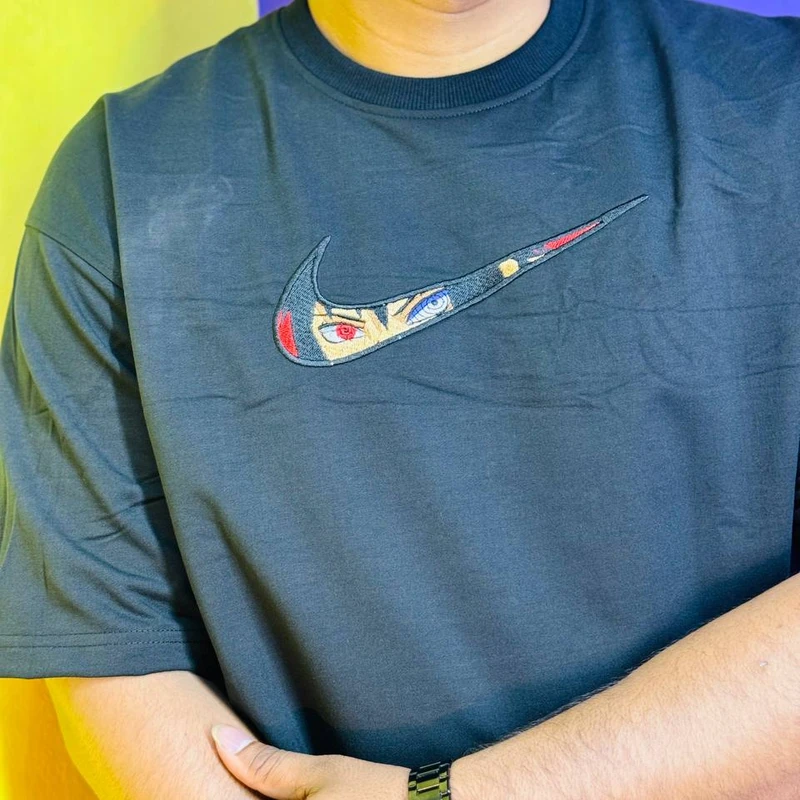 Suske Anime Embroidered Tee - Image 4