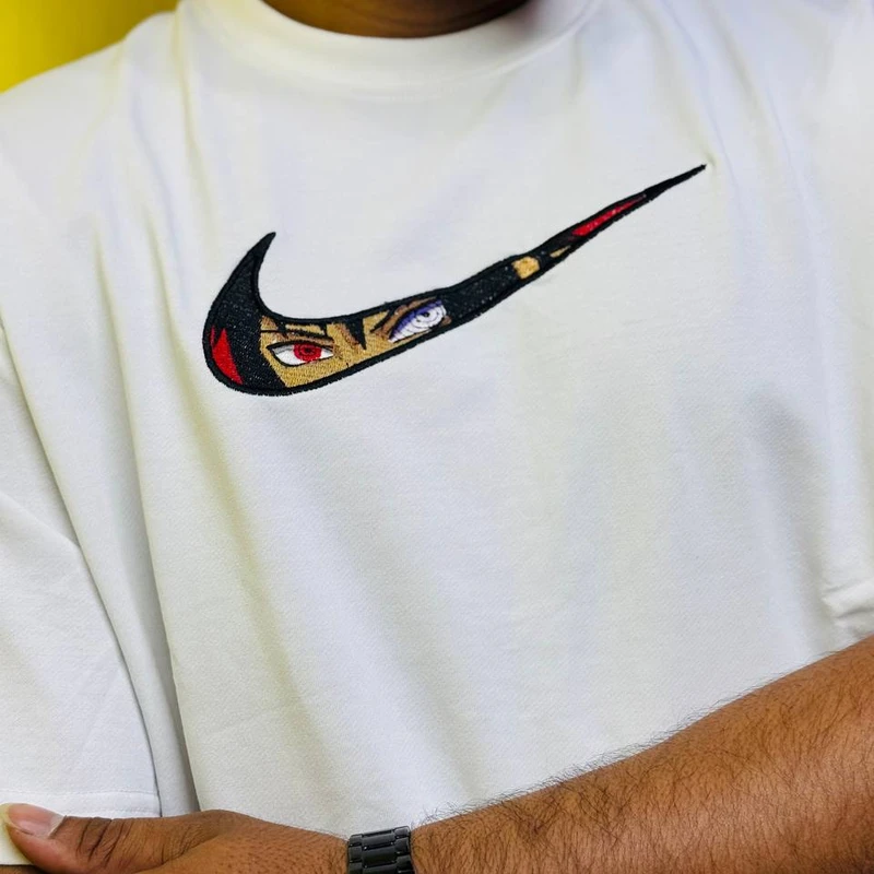 Suske Anime Embroidered Tee - Image 6