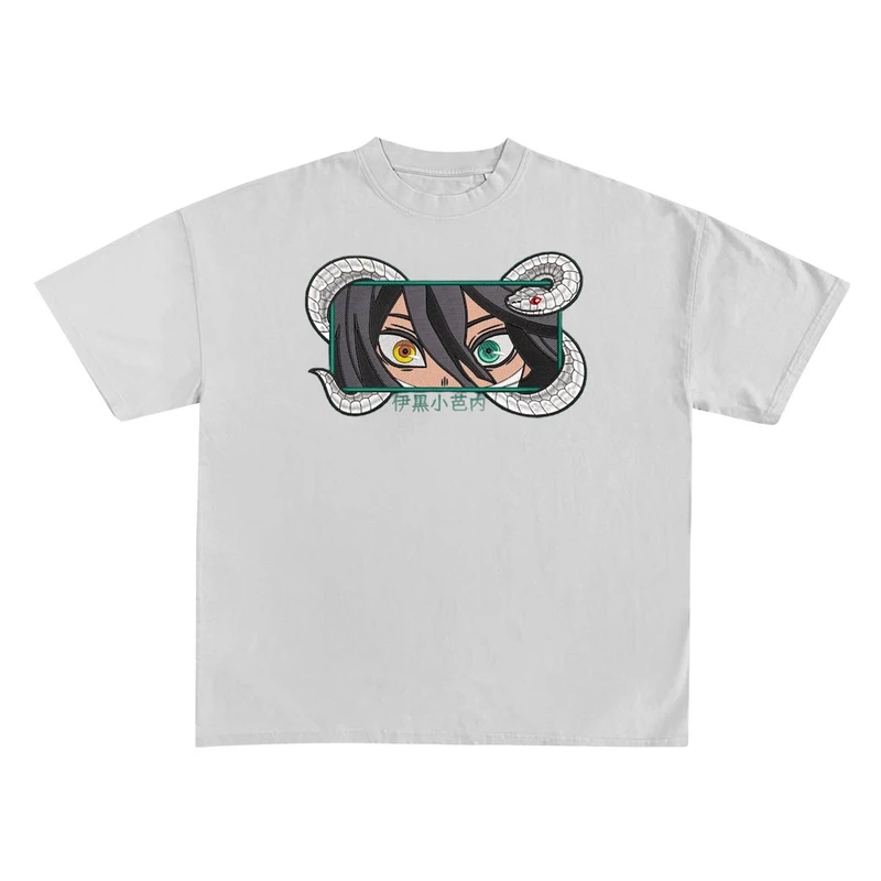 Obanai Iguro Anime Embroidered