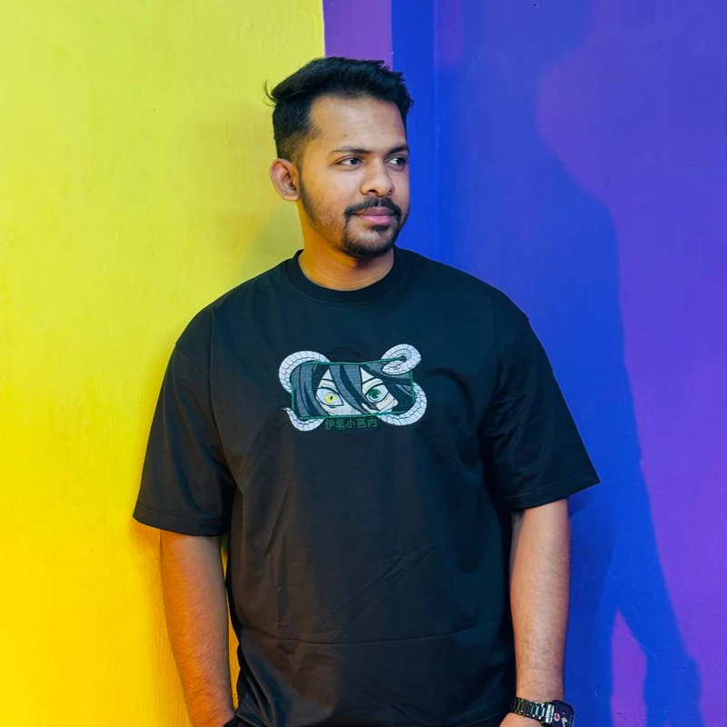 Obanai Iguro Anime Embroidered - Image 3