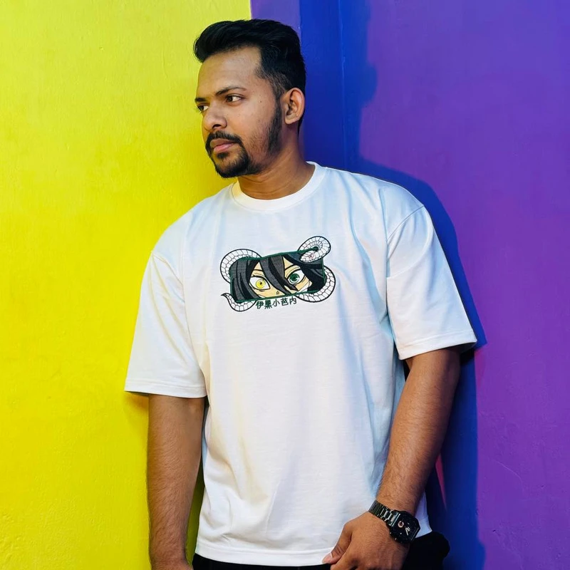 Obanai Iguro Anime Embroidered - Image 5