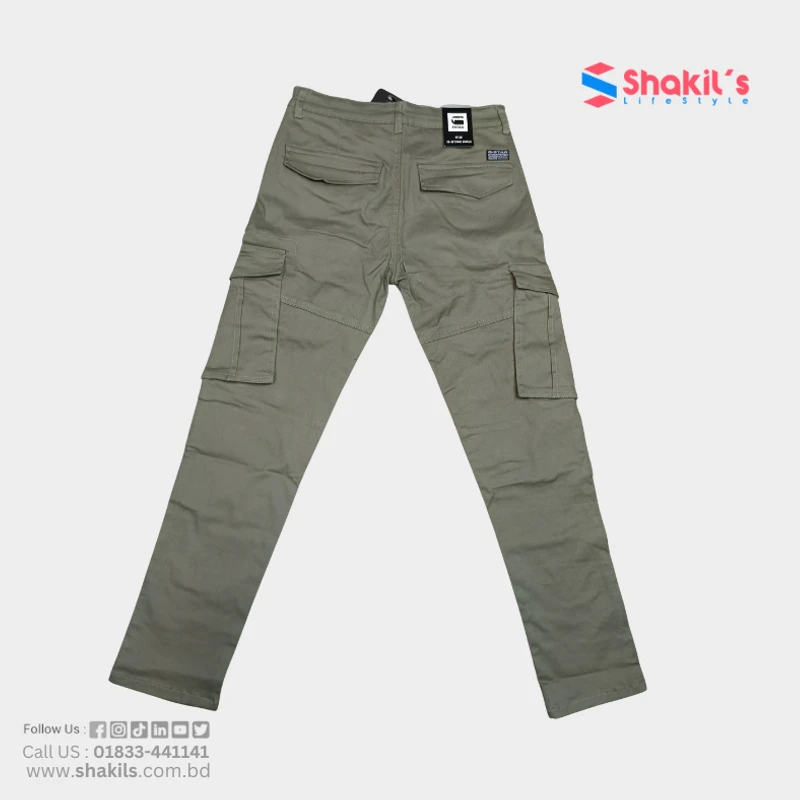 G-STAR 6 Pocket Cargo Long Pants Olive Color