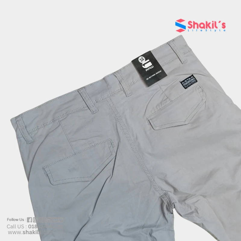 G-STAR 6 Pocket Cargo Long Pants Ash Color - Image 4