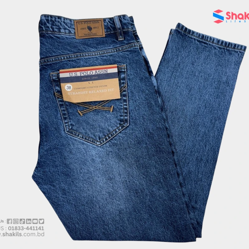 2 piece combo 100%  export quality U.S POLO Jeans - Image 5