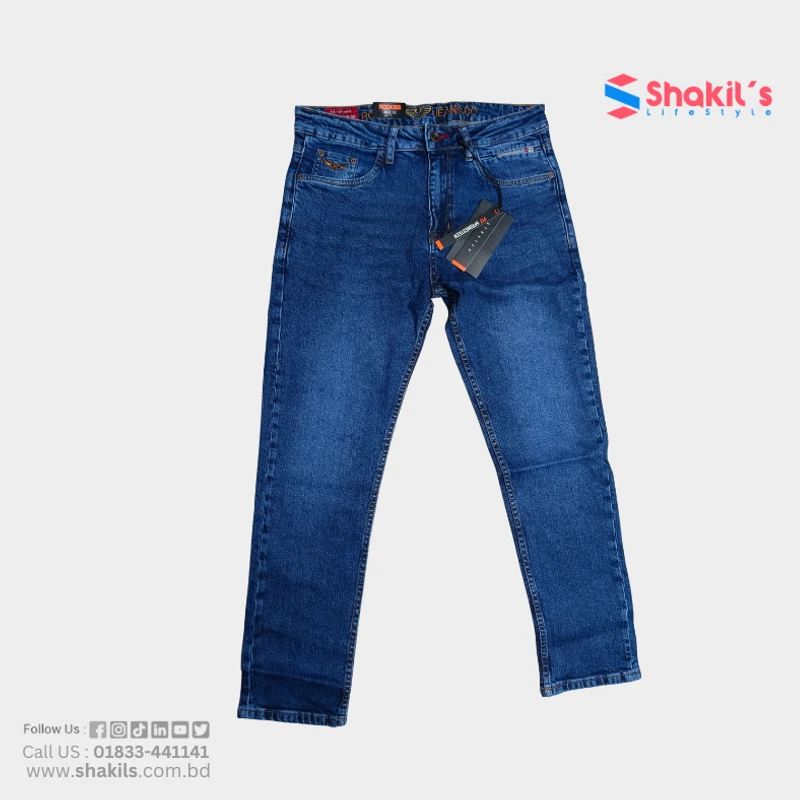 Export Denim Rookies Jeans Mid Light Blue - Image 6