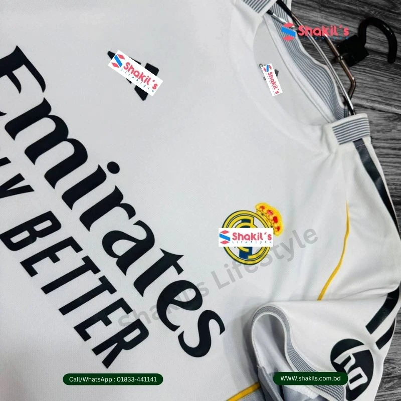 Real Madrid 25-26 Home Jersey Half Sleeve - Image 3