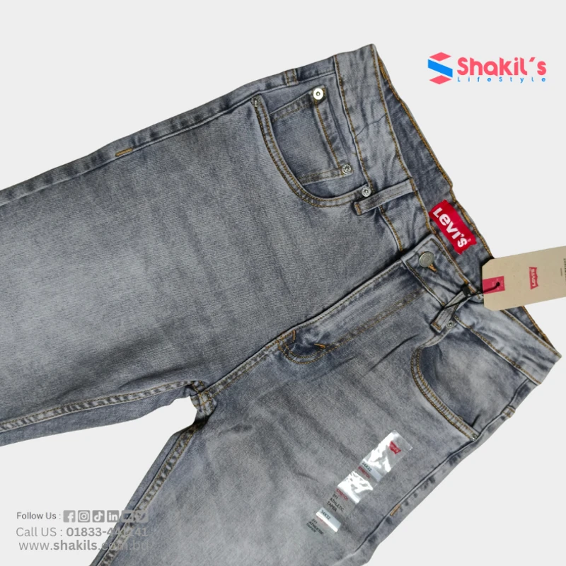 Export Denim Levi's Jeans Mid Light - Image 4