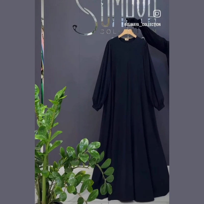 Butterfly Abaya(Black)