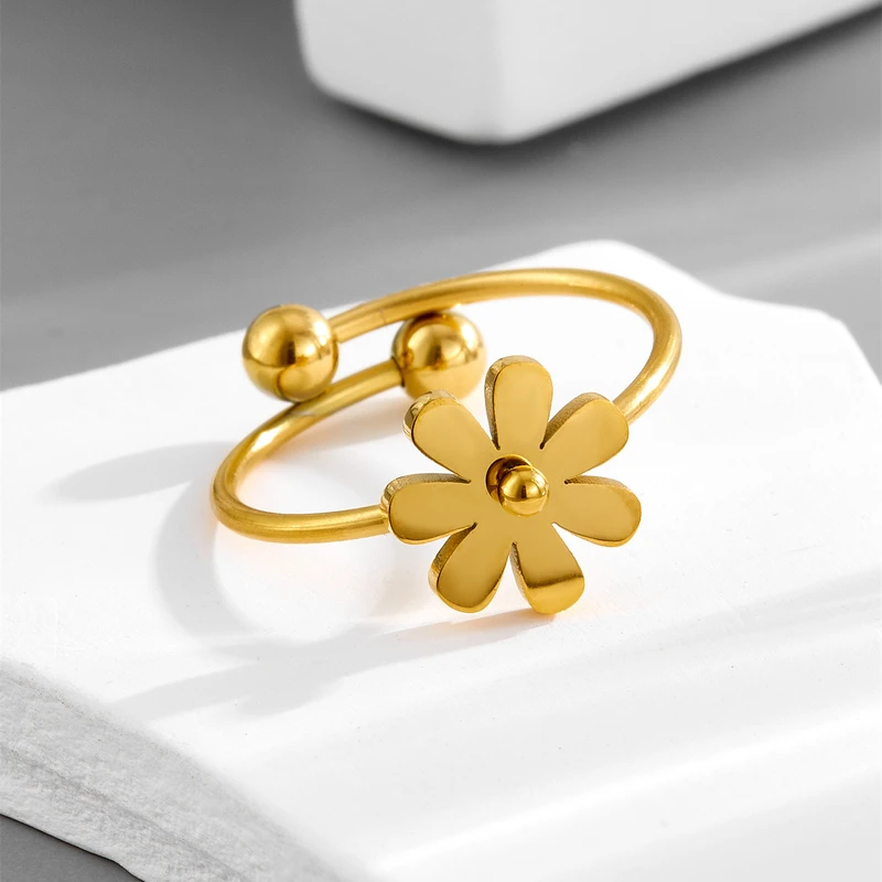 Stainless steel adjustable ring
