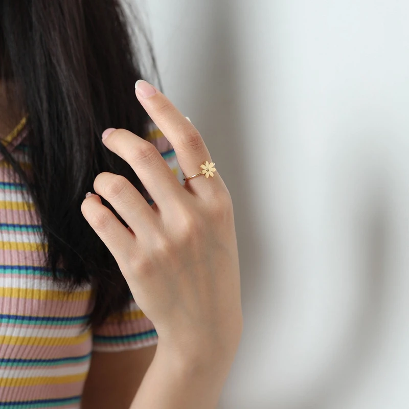Stainless steel adjustable ring