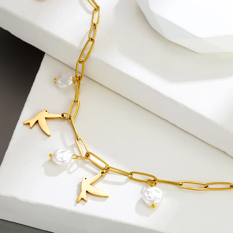 Stainless steel anklet