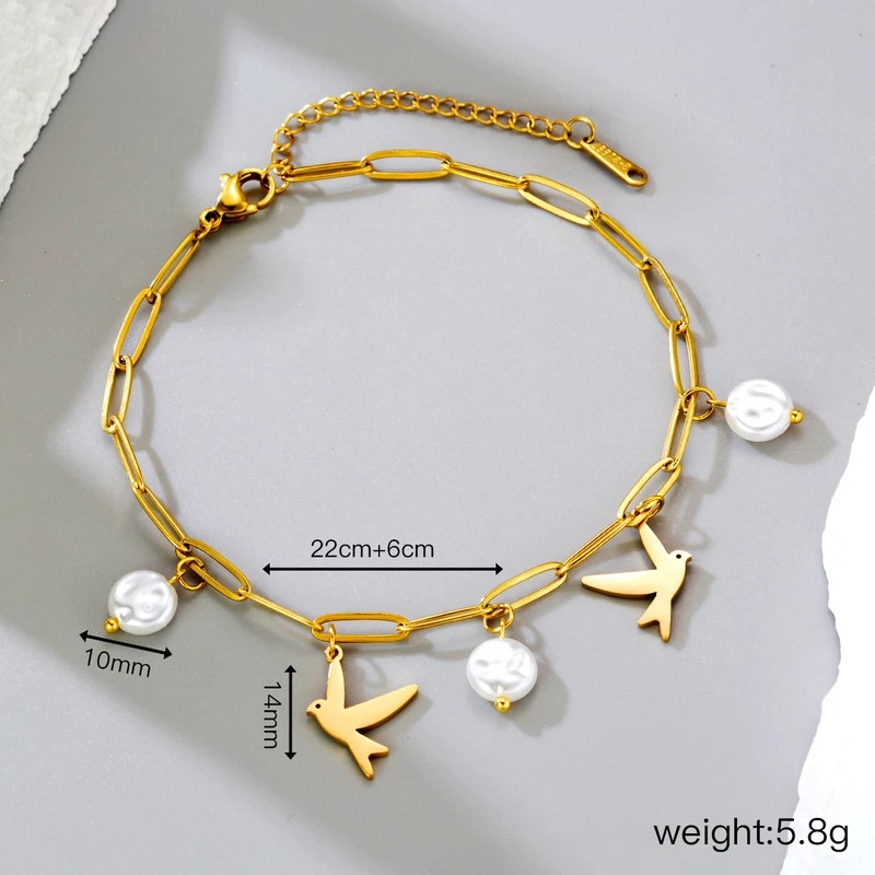 Stainless steel anklet - Image 3