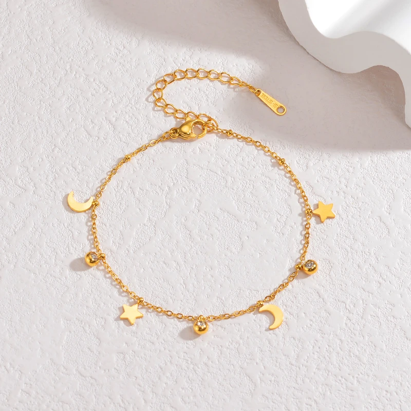 stainless steel anklet