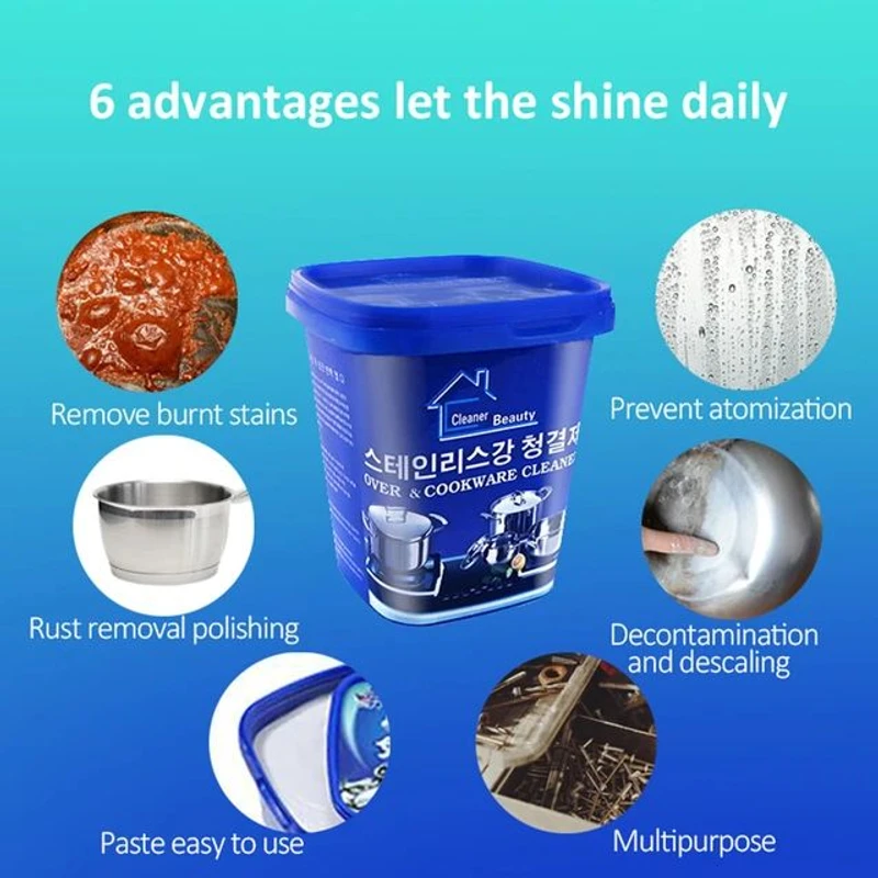 Totclean beauty Over and cookware cleaner 500g - Image 4