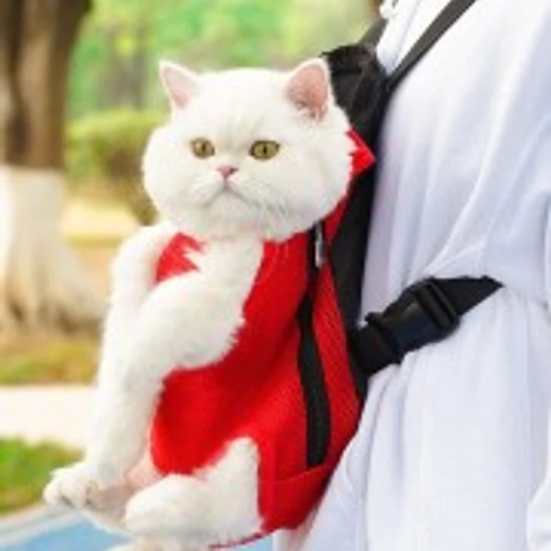 Cat Carry Bag Red