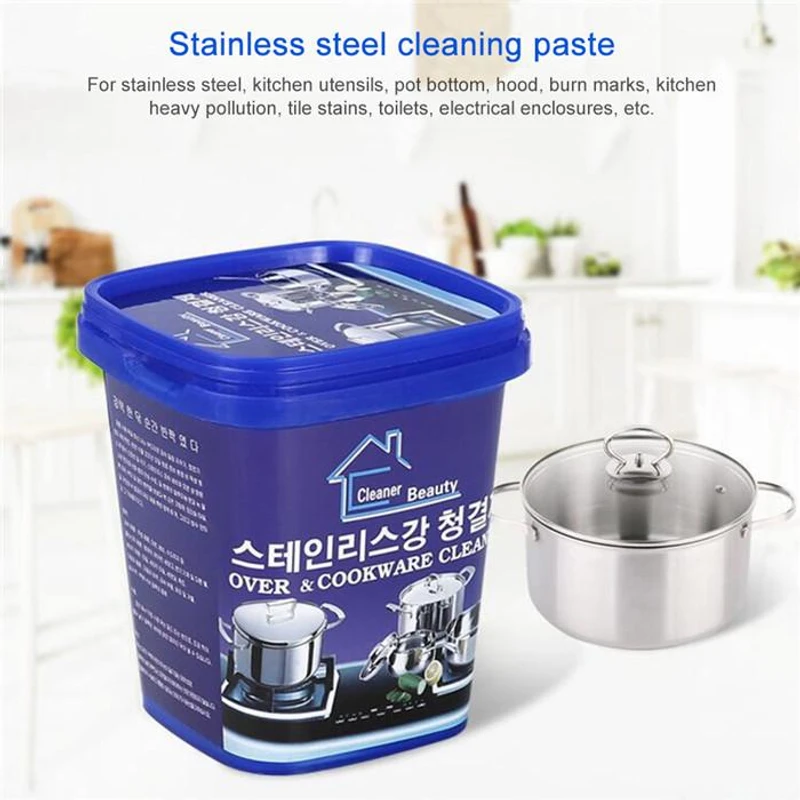 Stainless Steel Cookware Cleaner Paste-Household Kitchen Cleaner