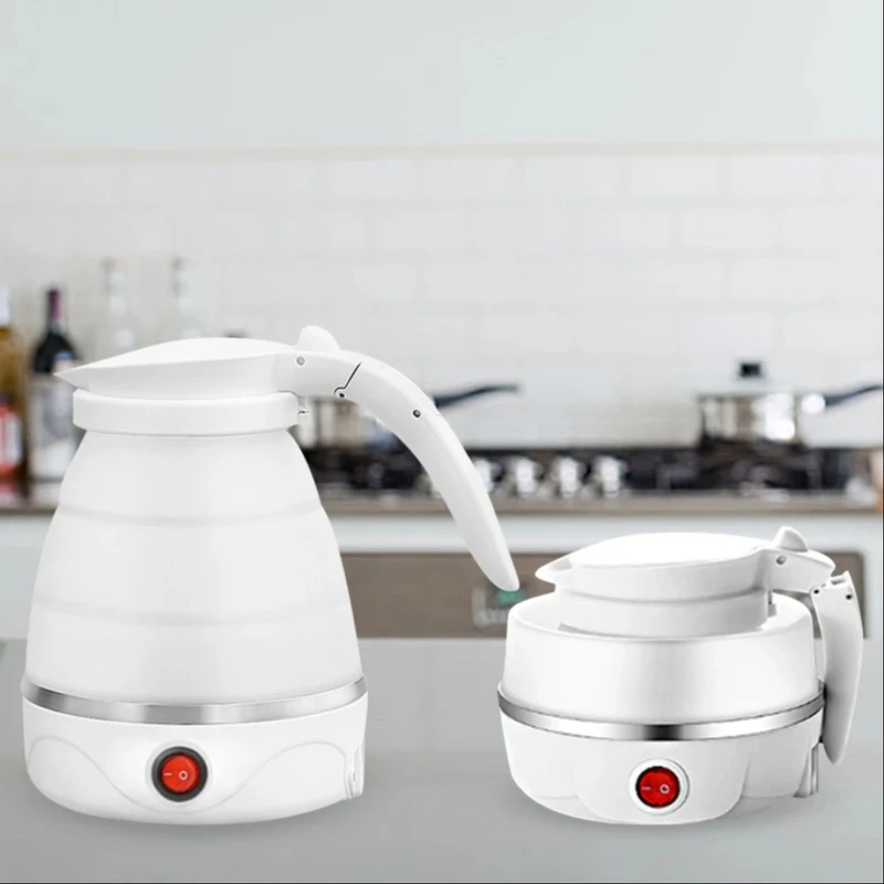 Travelling Folding Kettle and Electric Silicone Foldable . - Image 5