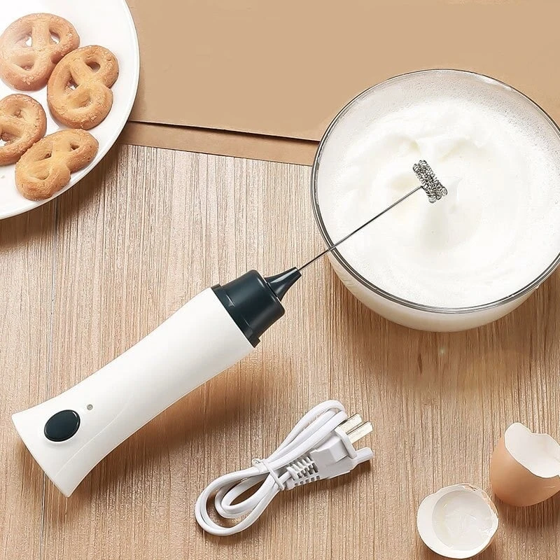 Coffee Mixer Rechargeable Coffee Foamer Egg Mixer - Image 3