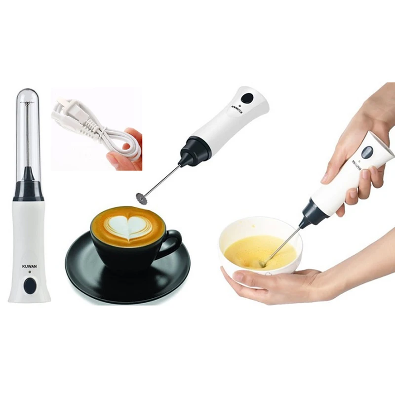 Coffee Mixer Rechargeable Coffee Foamer Egg Mixer - Image 5