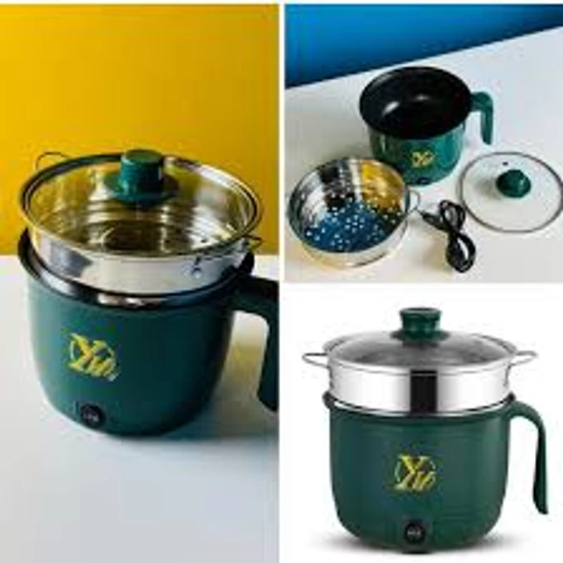 Multifunctional Mini Electric Rice Cooker | Non-Stick Cooking Pot | 1.8 L. Non-Stick Cooker - Image 3