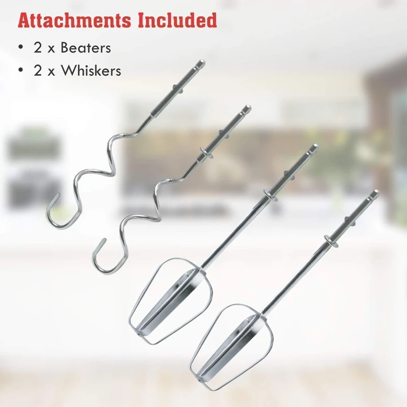 Scarlett - Electric Egg Beater and Mixer for Cake Cream - White - Image 3