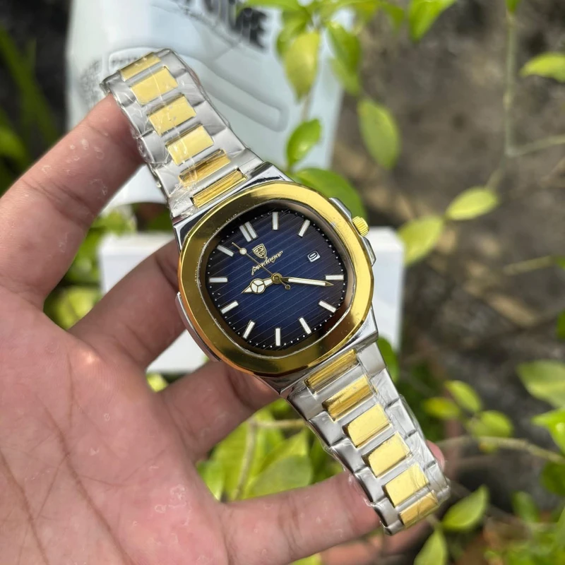 POEDAGAR 613 Luxury Square Watch for men