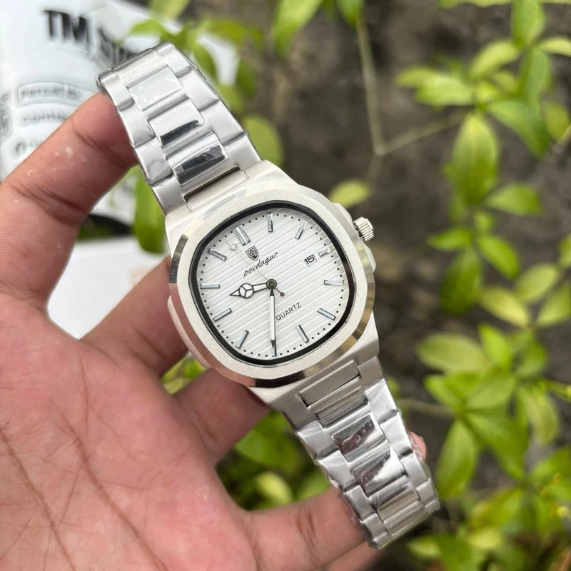 POEDAGAR 613 Luxury Square Watch for men - Image 6