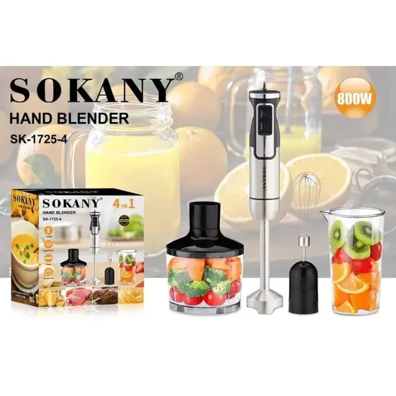 4 in 1 Sokany Hand Blander
