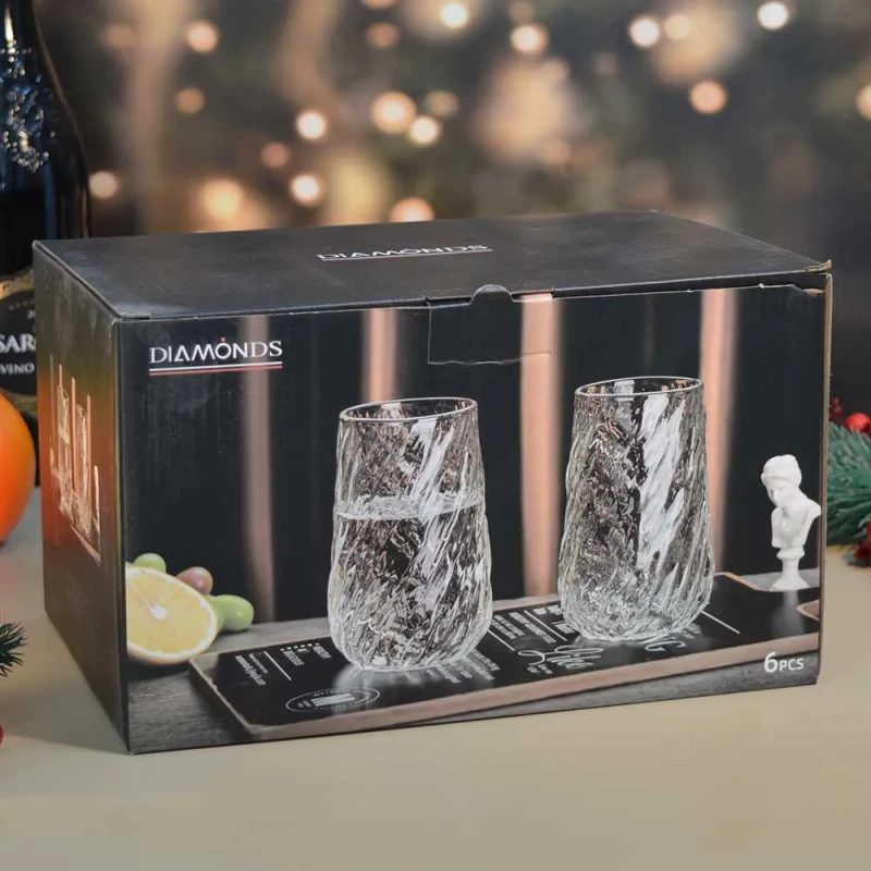 635ml Step(ice) Design Glass Set (PMSM)