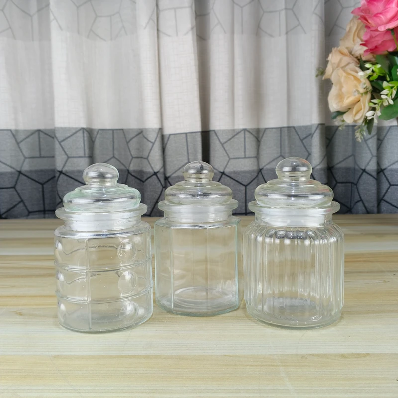 300ml Glass Jar With Glass Lid
