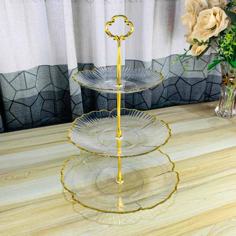 3 Layer Acrylic Cake Dish (CSM)