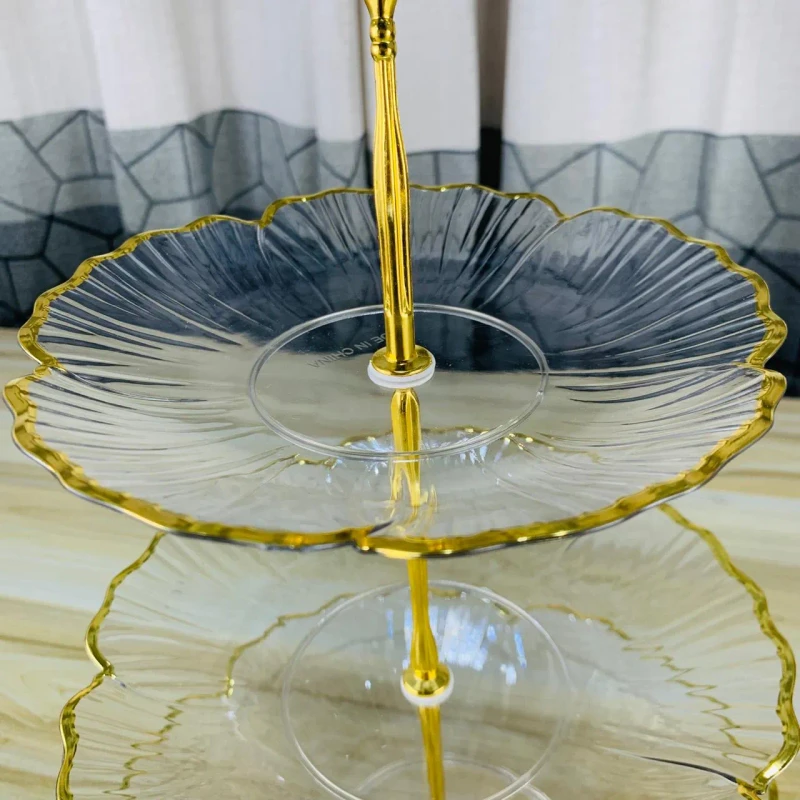 3 Layer Acrylic Cake Dish (CSM) - Image 3