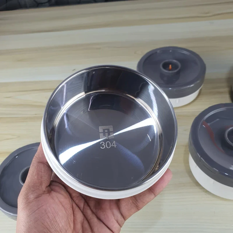 Stainless Steel Protable Hotpot Lunch Box - Image 4