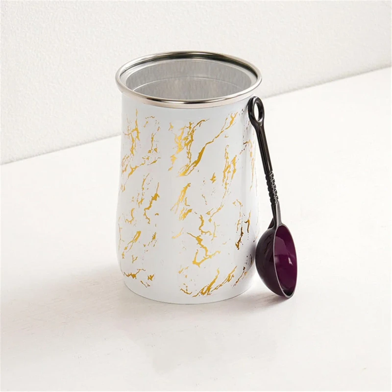 800ml Stainless Steel Airtight Jar Glass lid - Image 3