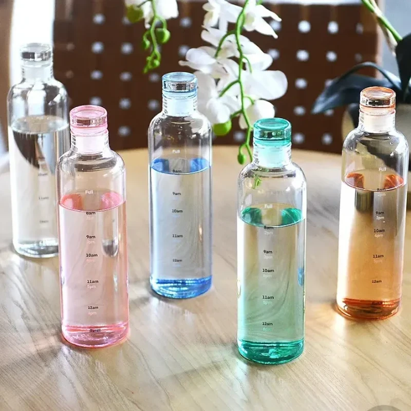 500ml Time Manage Colour Water Bottle