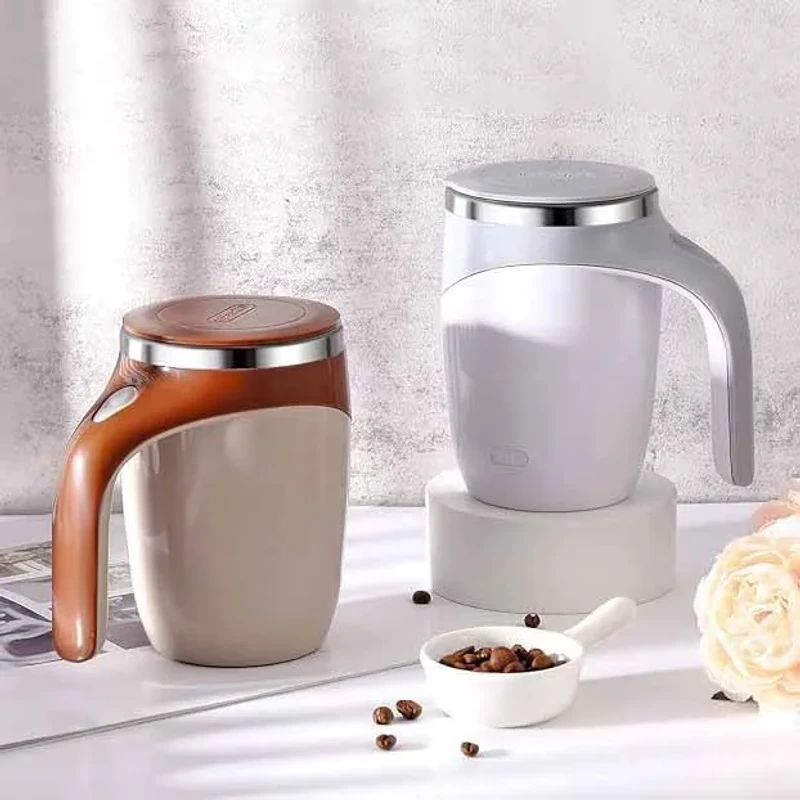 Self Stirring Magnetic Coffee Mug