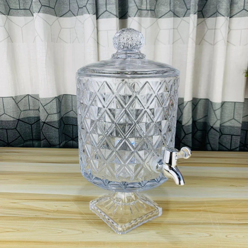 5 Liter Round Transparent Dispenser (NEMM) - Image 4