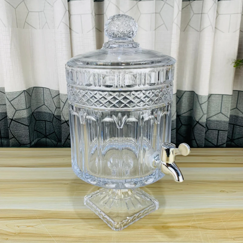 5 Liter Round Transparent Dispenser (NEMM) - Image 5
