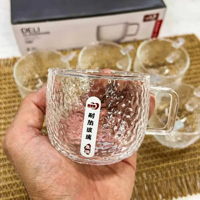 6pcs Deli Glassware Cup Gpzb-70 (RSM)