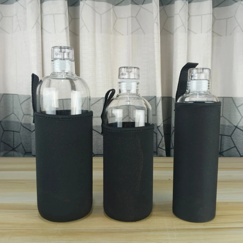 Time Management Water Bottle With Bag