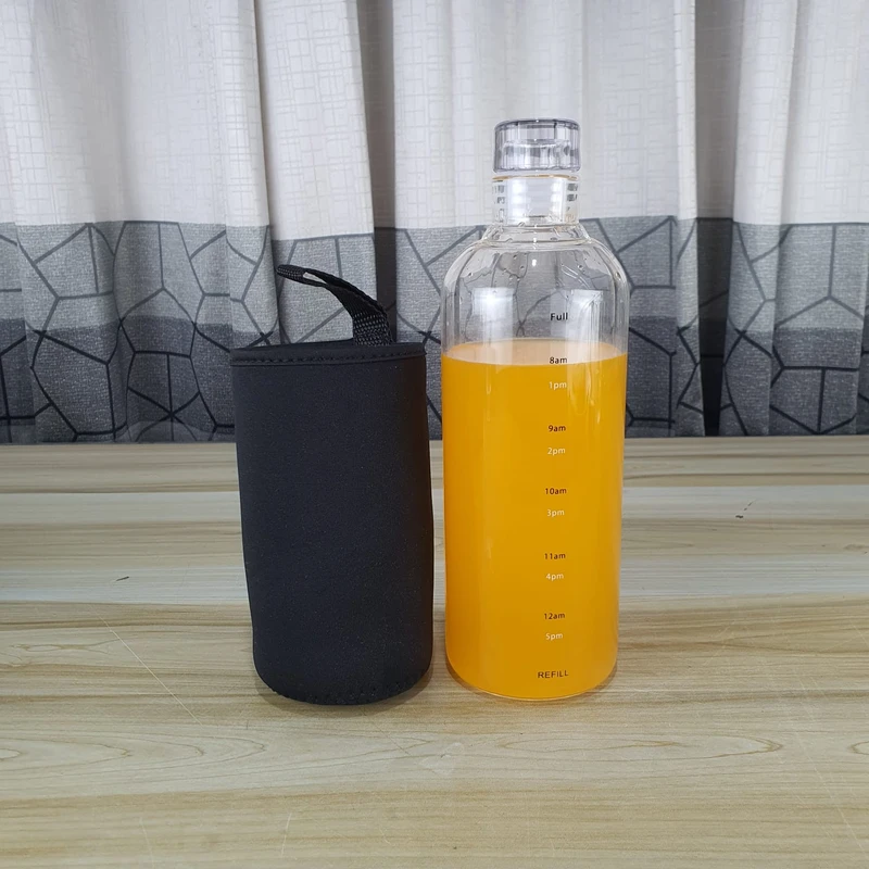 Time Management Water Bottle With Bag - Image 3