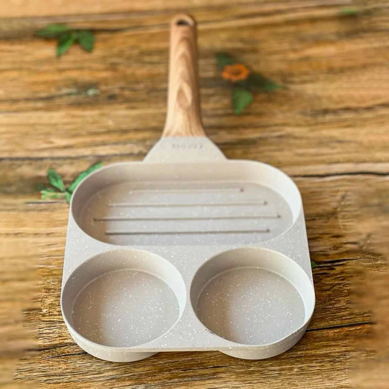 3 in 1 Multifunctional Non-Stick Egg Pan (ESM)