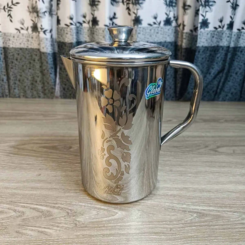 3 Liter Flower Design Stainless Steel Jug (RSM)