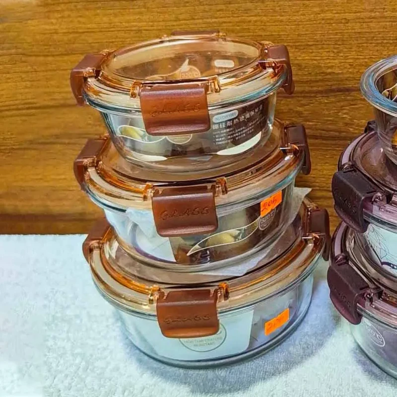 3pcs Round Airtight Bati Set (PRSM) - Image 3