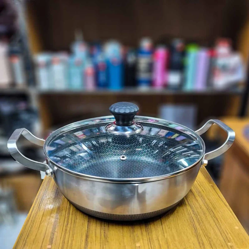 Honeycomb Deep Multi Pan With Lid