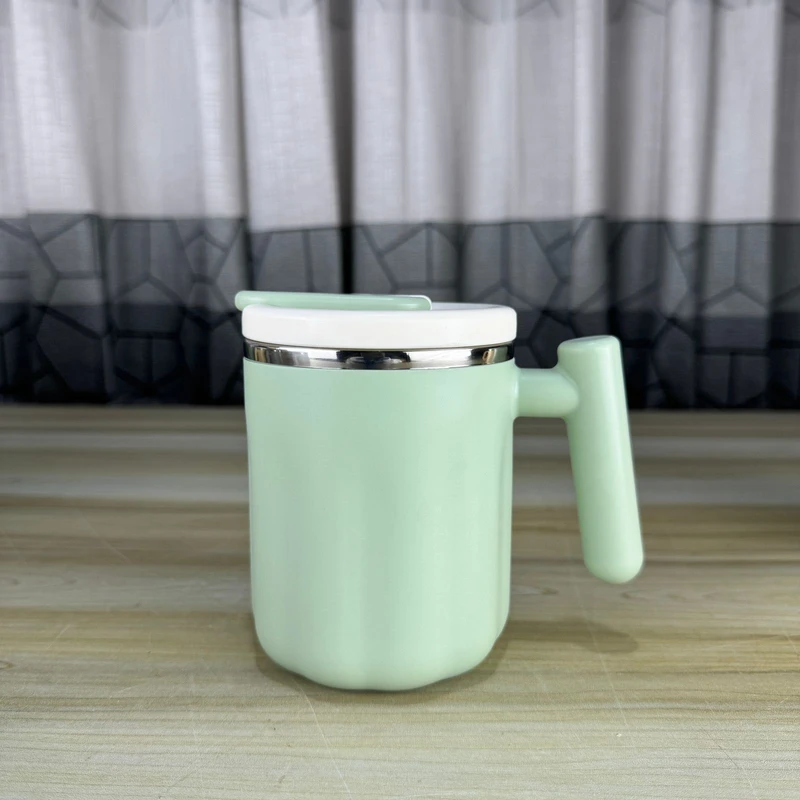 304 Grade Stainless Steel Coffee Mug With Lid