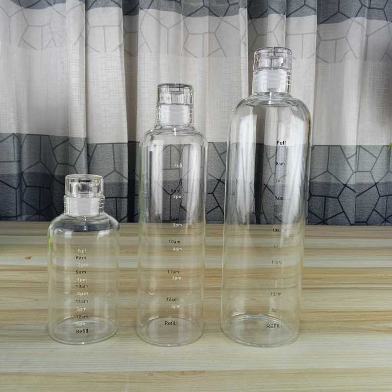 Time Management Water Bottle