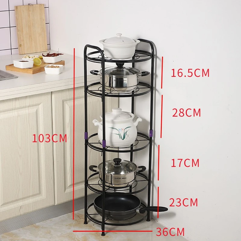 Kitchen Pot Rack 5 Layer - Image 3